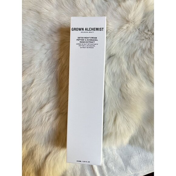 Grown Alchemist Detox Night Cream 1.35 Fl Oz Peptides & Echinacea Anti-aging - Picture 1 of 6